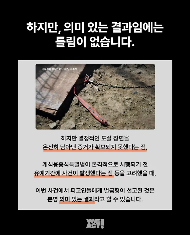 익산 바둑이가족 도살사건, 법원 선고 결과가 나왔습.. 현장 사진