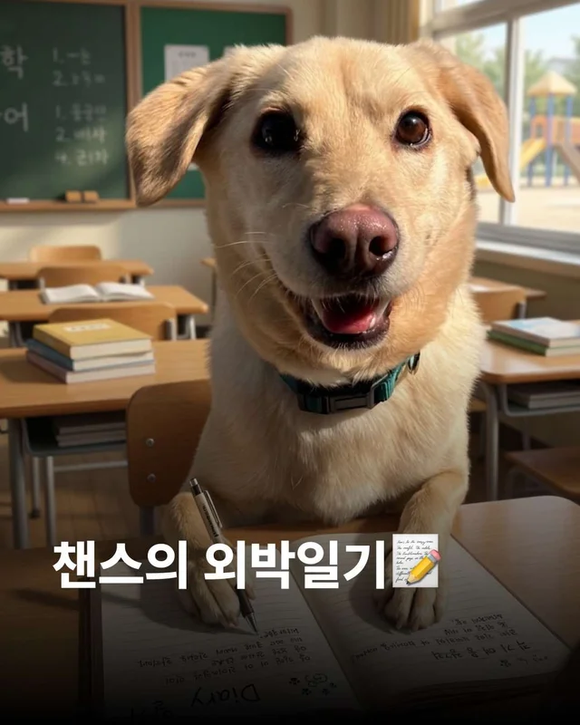 챈스의 외박일기 현장 사진