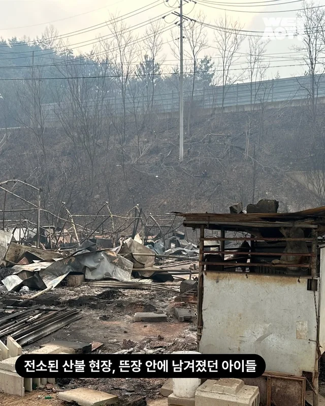 경북산불구조-위액트차차 현장 사진