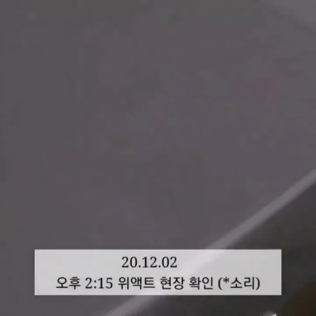 등촌트렁크동물학대 현장 사진