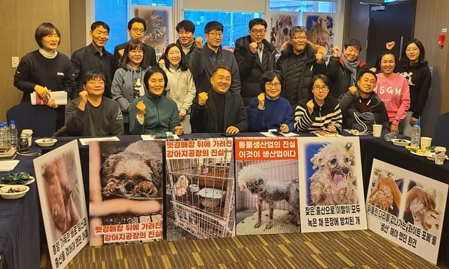 계속되는 루시법 갈등…설명회·반발집회에 입법 공약.. 보도 사진