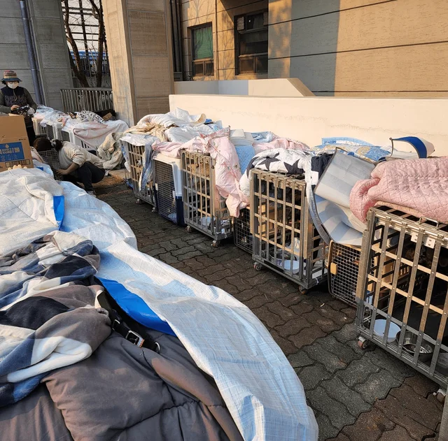 울진산불구조견 현장 사진