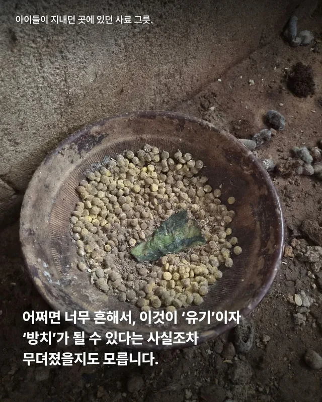 혹시나 했는데 역시나였습니다. 현장 사진