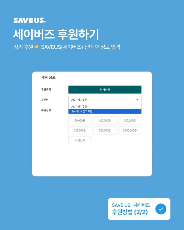 안락사위기동물을 구하는 세이버즈 프로젝트 현장 사진