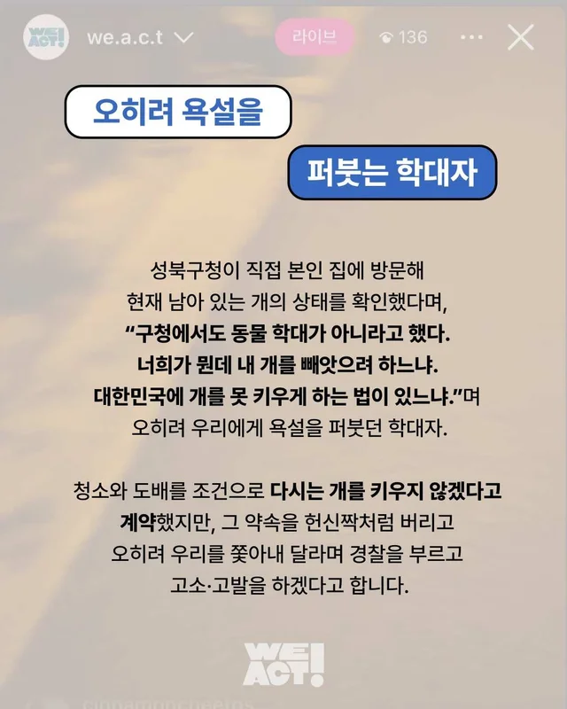 성북구 애니멀호더 현장 사진