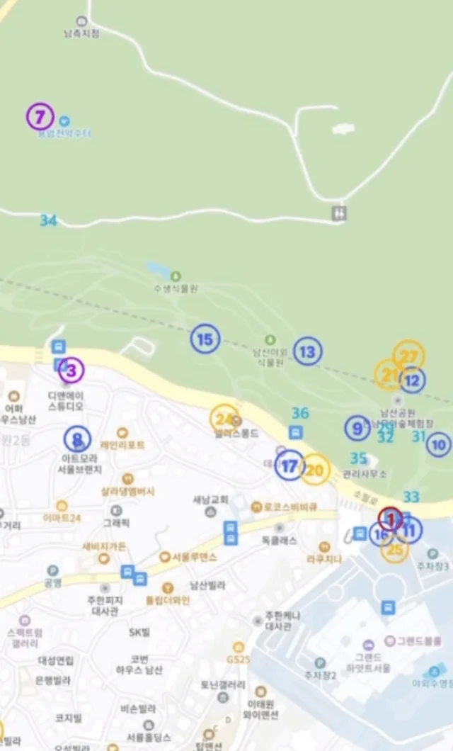 남산누렁이 현장 사진