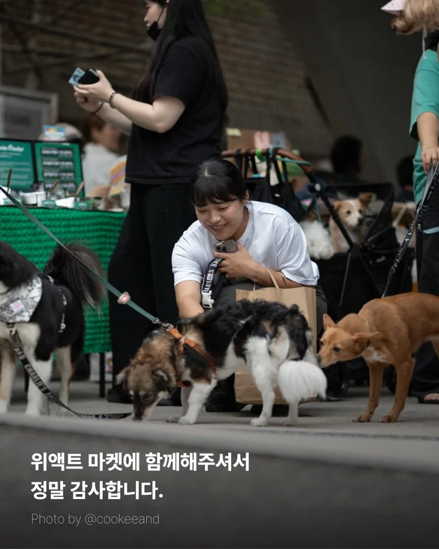위액트 마켓 막을 내립니다 현장 사진